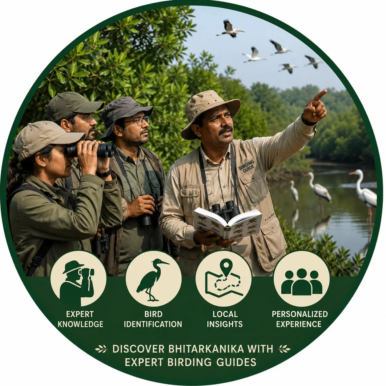 Birdwatching tour at Bhitarkanika