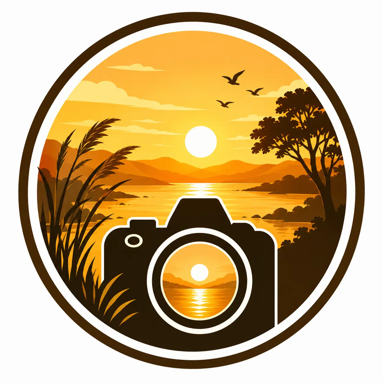 Golden hour through the lens