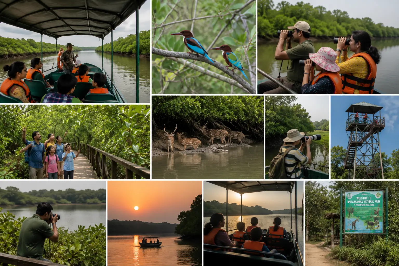 Wildlife adventures in Bhitarkanika Park