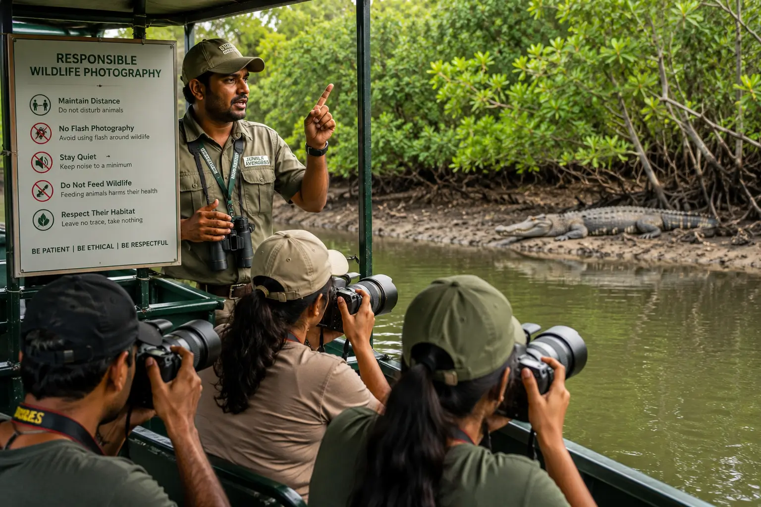 Wildlife photography on the river